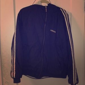 Vintage reversible adidas hoodie